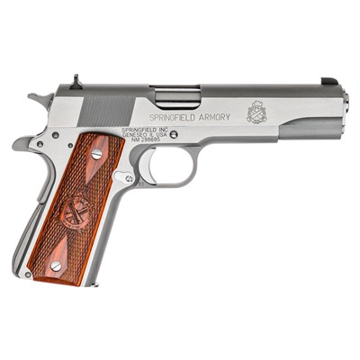 Springfield Armory 1911 Mil-Spec .45 ACP 5 in Stainless 7+1 Single Action Semi-Auto Pistol