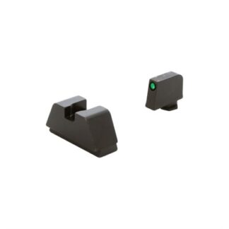 Ameriglo GL-809 XL Optic Comp Sights Tritium/Black, Square Notch, for Glock