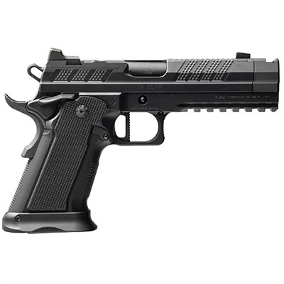 Fusion Firearms XP Comp 9mm 4.6 in Semi-Auto Pistol, Black, Optic Cut