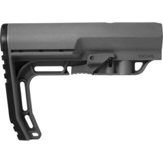 Mission First Tactical Battlelink Minimalist Stock, Mil-Spec Collapsible, Gray
