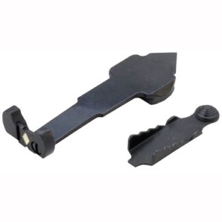 Marble Arms #64 Semi-Buckhorn Short Shank Rifle Dovetail Rear Sight, Black