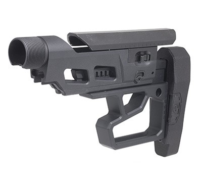 Ruger Precision Rifle Buttstock Assembly, Black Adjustable Length of Pull and Comb Height
