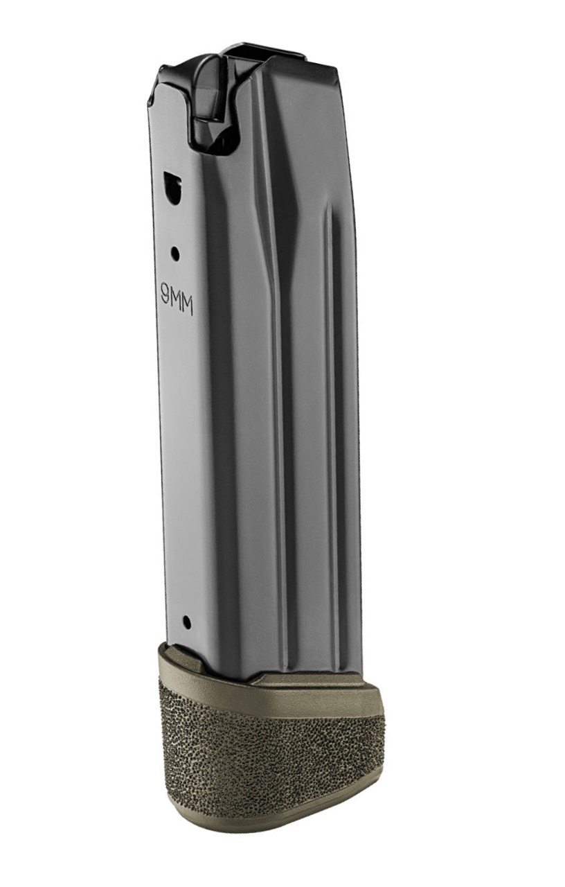 Springfield Armory Echelon 9mm 20-Round Magazine, Olive Drab Green, Stainless Steel