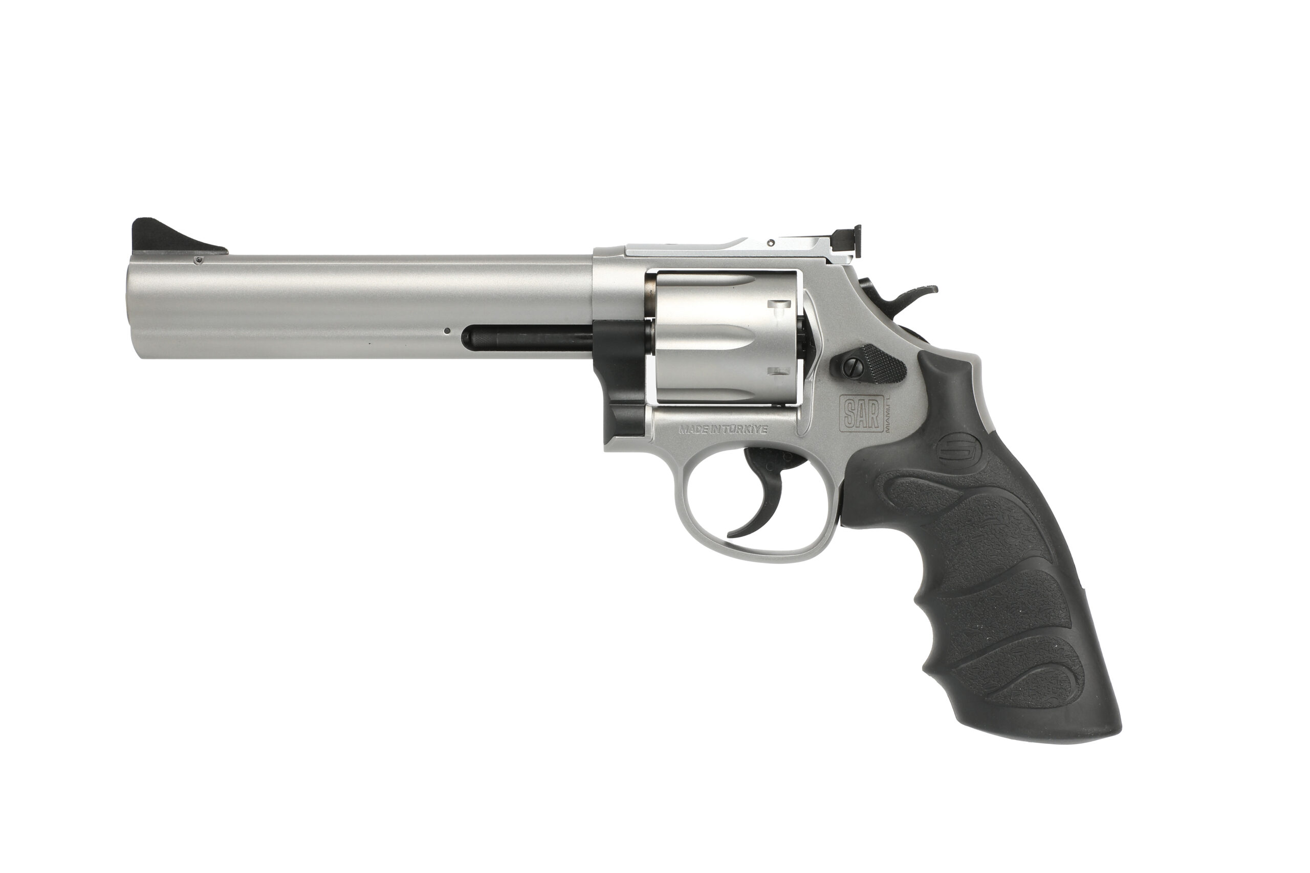 SAR Arms SAR Revolver .357 Magnum Double Action/Single Action 6 in Stainless, 6 Rounds