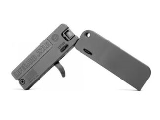Trailblazer Firearms LifeCard LC1-P 2.5 in .22 LR Break Action Folding Pistol 1 Round Black/Grey