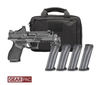 Springfield Armory Hellcat Pro Comp OSP 9mm Semi-Auto Pistol, 10+1, Black Melonite