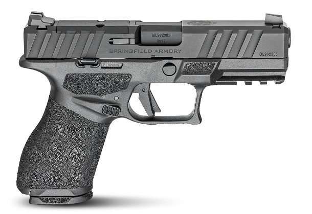 Springfield Armory Echelon Alpha 4.0C 9mm Striker-Fired Pistol, 4" Black Melonite