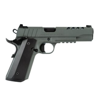 Tisas 1911 Night Stalker Semi-Auto 10mm 5 in, 8 Rounds, Gray Cerakote