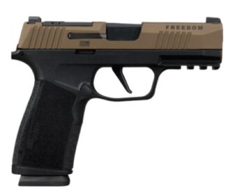 Sig Sauer P365X Macro 9mm 3.7 in 17+1 Two-Tone Bronze/Black