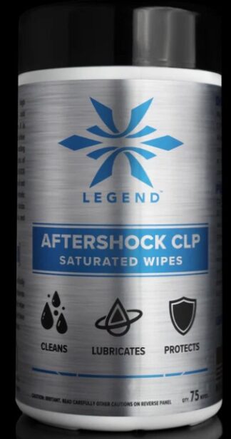 Legend Outdoor Gear Aftershock CLP Saturated Wipes 75 Count