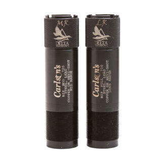 Carlsons Delta Waterfowl Extended Choke Tubes 12 Gauge Invector Plus Mid/Long Range Blued/Brass