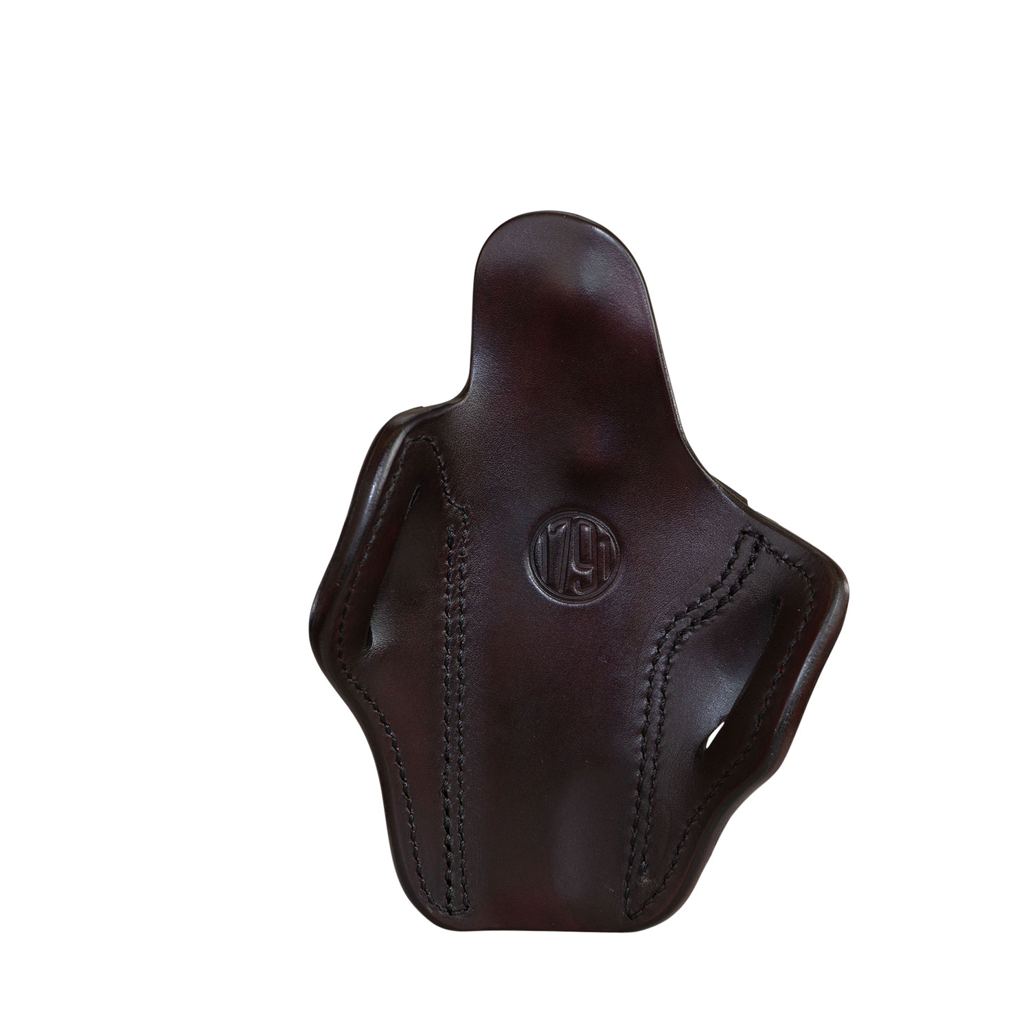 1791 Gunleather BH1 Optic Ready OWB Holster, Fits 1911 4" & 5", Signature Brown Leather, Right Hand