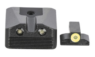 Meprolight USA 412213121 Hyper-Bright  Green Tritium Yellow Outline/  Black frame Sight Kimber 1911 WEDGE