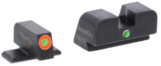 Ameriglo SG201 I-Dot Night Sights for SIG Sauer, Green Tritium Orange Outline