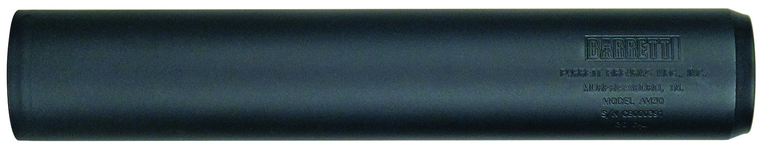 Barrett AM Suppressor 30 Cal, Black Titanium, 5/8x24, 1.50 in Diameter, 8.30 in OAL