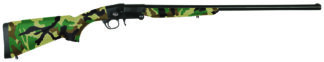 Charles Daly 930335 101  Compact 20 Gauge Break Open 3" 1rd 26" Black Steel Single Shot Barrel & Receiver, Fixed Woodland Camo Synthetic Stock, Beretta/Benelli Mobil Choke System
