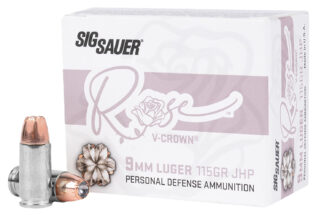 SIG Sauer E9MMA1-ROSE-20 Rose 9mm Luger 115gr JHP 20-Round Box
