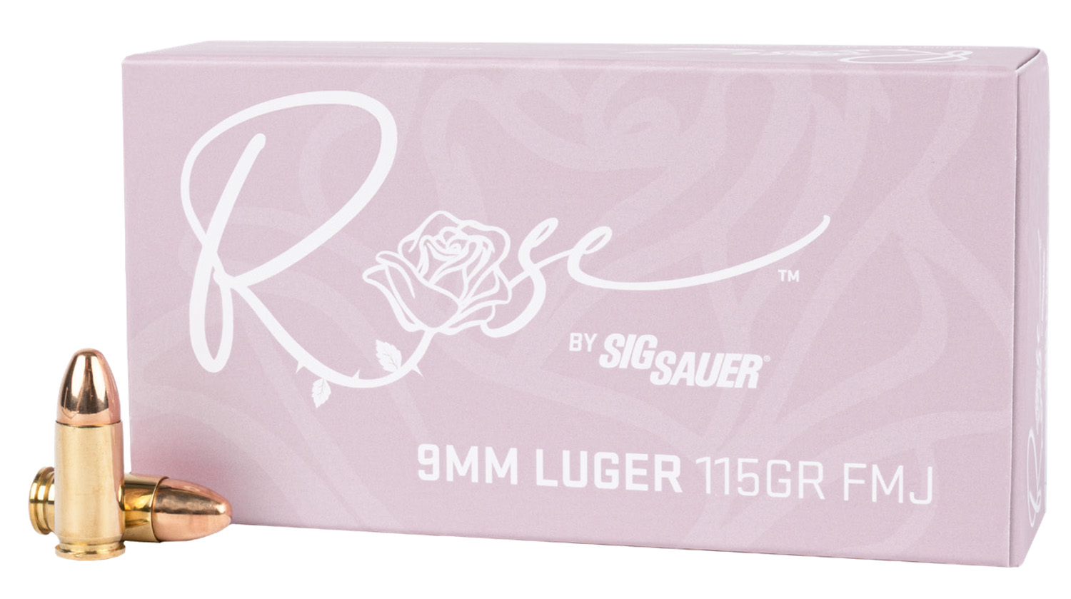 SIG Sauer Rose 9mm 115 gr FMJ 50-Round Box