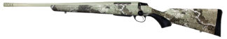 Tikka JRTXVA431R10 T3x Lite 300 Win Mag 3+1 24.30" Fluted/Threaded, Desert Verde Cerakote Barrel/Rec, Veil Alpine Synthetic Stock, Interchangeable Grip, Muzzle Brake Left Hand