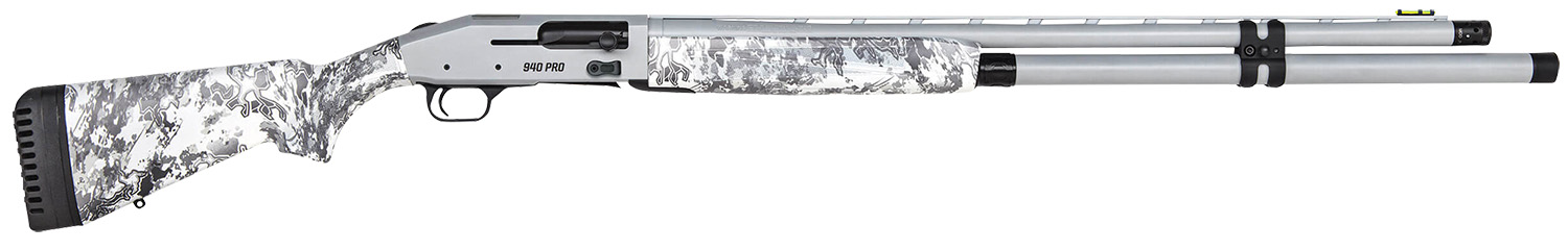 Mossberg 940 Pro 12 Gauge 28 in Semi-Auto Shotgun, Battleship Gray, 12+1