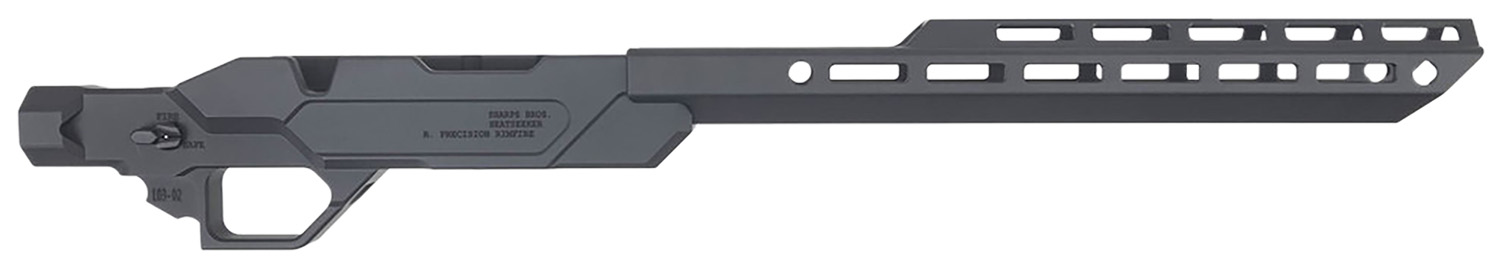Sharps Bros Heatseeker Chassis for Ruger Precision Rimfire, Cerakote Black, Aluminum, M-LOK