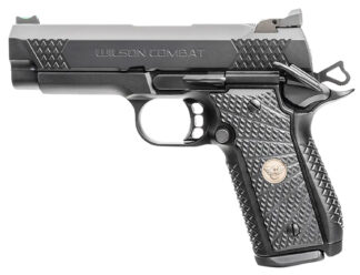 Wilson Combat 2EDCXCP9A EDC X9 2.0 9mm Luger 15+1 4" Stainless Fluted Barrel, Armor-Tuff Stainless Steel Tri-Top Cut Slide, Combat-Tuff Aluminum Frame w/Beavertail, Black Polymer Grip