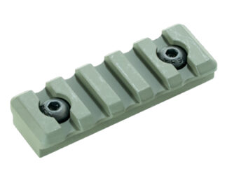 TIMBER CREEK OUTDOOR INC M5SPROD M-LOK 3 Slot Picatinny Rail, OD Green Aluminum