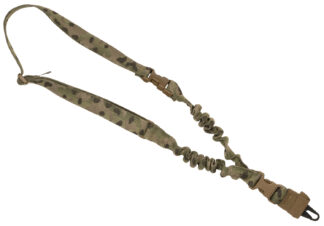 Tac Shield T6010MC Shock Sling MultiCam Single-Point, 1.25 in Webbing, 14.80 in
