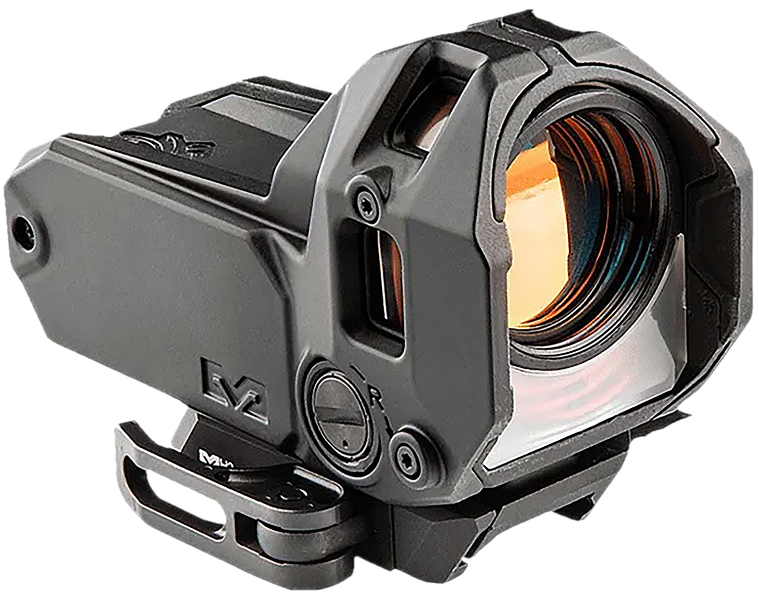 Meprolight USA 56224110 M22 Black 1x 10 MOA Amber Triangle Reticle