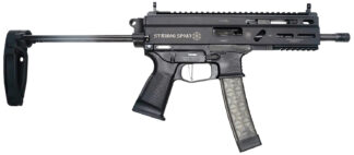 Grand Power Stribog SP9A3 9mm Luger Semi-Auto 8 in Barrel 30+1 Black PDW Tailhook Brace