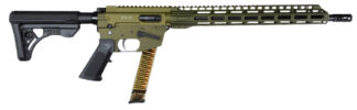 Freedom Ordance FX9R16-ODG FX9R  9mm Luger 33+1 16" Black Anodized Barrel, OD Green Anodized Receiver w/Picatinny Rail, M-LOK Handguard, Leapers Adjustable Black Polymer Stock, B5 P Type Grip