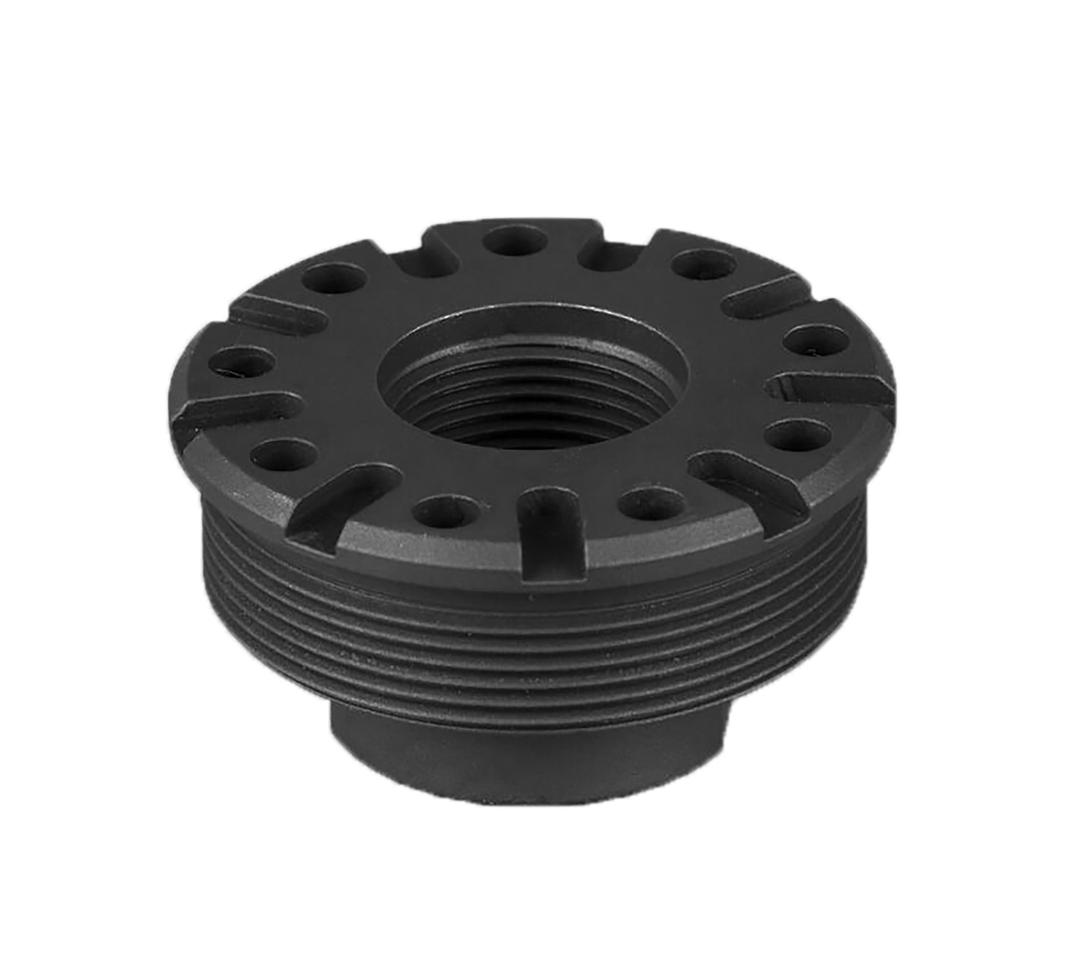 SilencerCo Bravo Direct Thread Mount M13.5 x 1 LH Matte Black