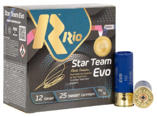 Rio Ammunition Star Team EVO 12 Gauge 2.75 in #7.5 1 1/8 oz 25 Rounds Per Box