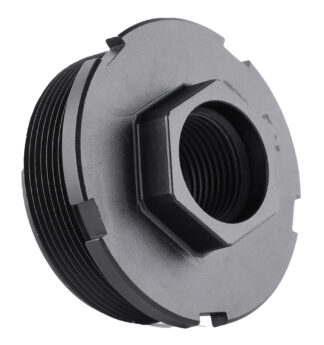 Dead Air LT306 HUB Direct Thread Mount 3/4"x20 4140 HT Alloy Steel Black Nitride
