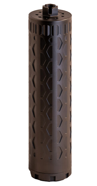 BOE Suppression BOE-TI-30-6 Mod 1 30 Cal Suppressor, 1.75 in Black Titanium, 1.375x24