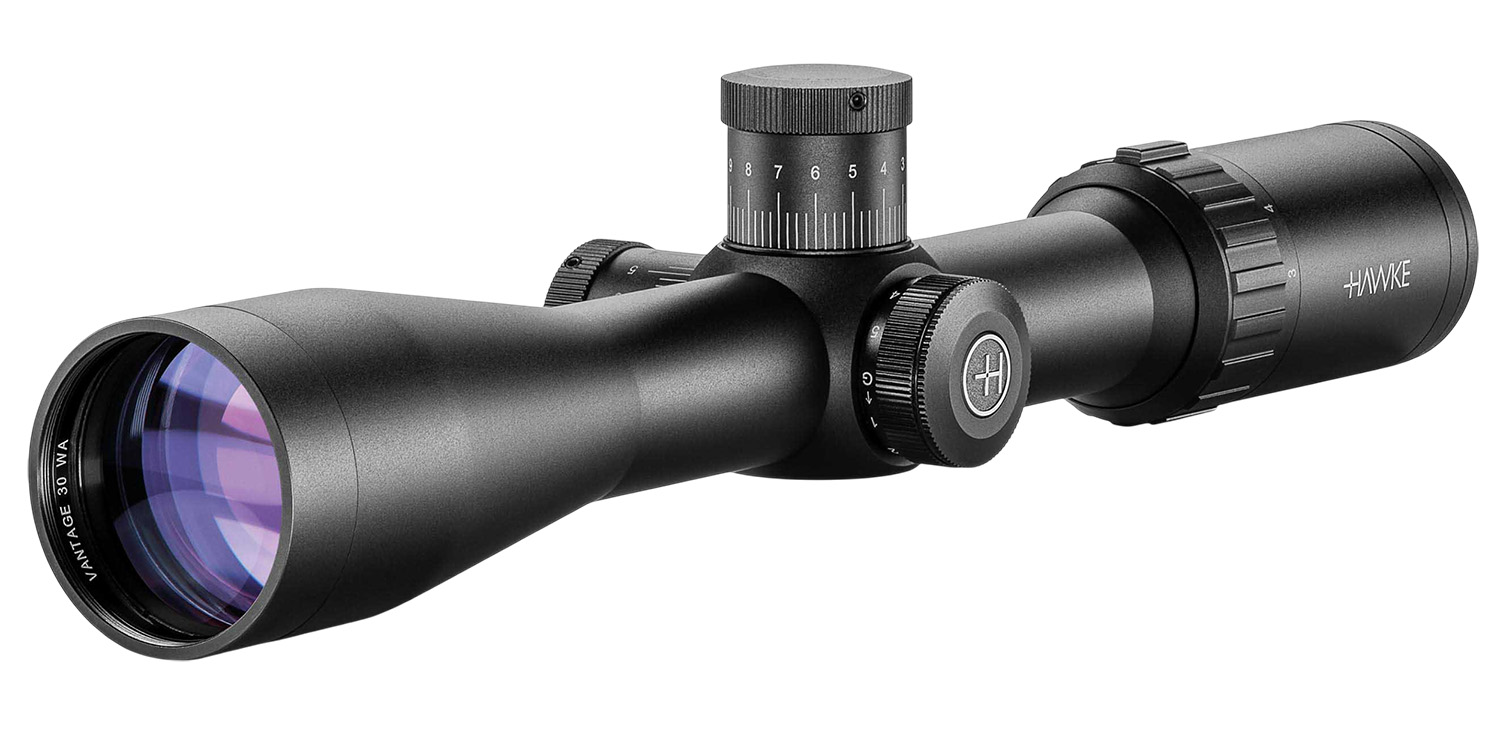 HAWKE Vantage 30 3-9x42mm Illuminated .223/.308 Marksman Reticle Scope (30mm Tube, Fixed Parallax)