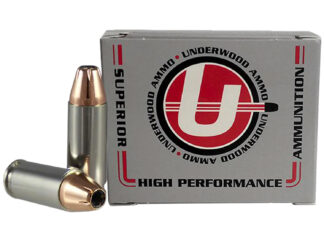 Underwood Ammo 144 XTP .38 Super Auto +P 124 gr Jacketed Hollow Point, 20 Rounds Per Box