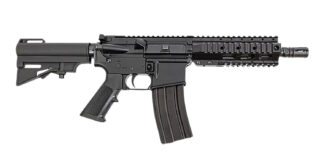 DPMS Panther Arms Kitty Kat 300 AAC Blackout 7.5 in Threaded Pistol, 30+1, Black Brace