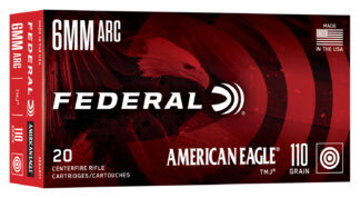 Federal American Eagle 6mm ARC 110 gr Total Metal Jacket 20 Rounds