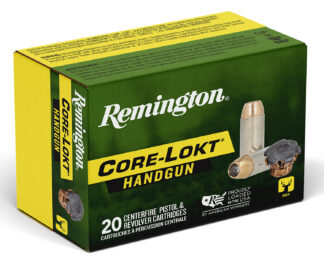 Remington Core-Lokt .45 Long Colt 237 gr Jacketed Hollow Point, 20-Round Box