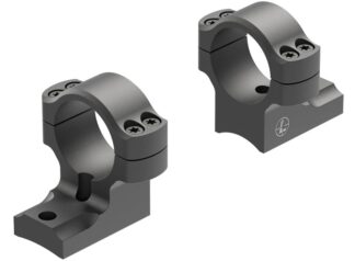 Leupold BackCountry 1 in Medium Ring Mount, Matte Black Aluminum, Direct Thread, Remington 700