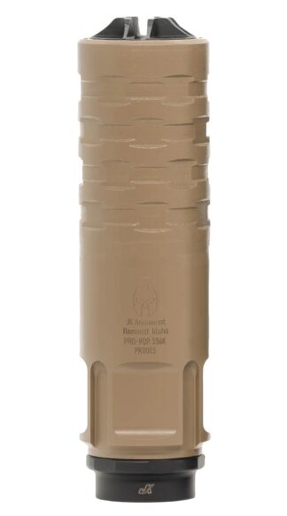 JK Armament PRO-KOR 556K .223/5.56 Suppressor FDE 1/2x28
