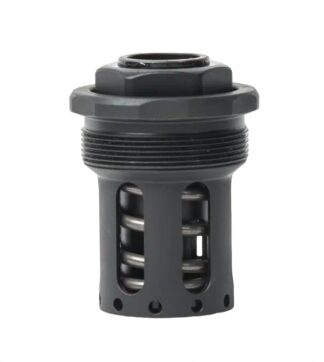 Jk Armament JK155HPM28BN HUB Piston Mount 9mm Fits 1/2"x28 Aluminum/Stainless Steel Nitride Black