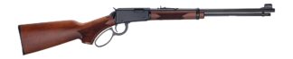 Henry H1 Western .22 WMR Lever Action 18.5 in Blued Round Barrel American Walnut Stock