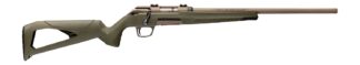 Winchester Repeating Arms 525240286 Xpert 17 WSM 8+1 18" Flat Dark Earth Cerakote Threaded Barrel, Flat Dark Earth Cerakote Steel Drilled & Tapped Receiver, OD Green Thumbhole Polymer Stock