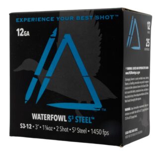 APEX Ammunition S312-2 12 Gauge 3 in 1-1/4 oz #2 Shot Steel 25 Rounds