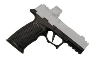Icarus Precision A.C.E. Air Grip Module for Sig P365 X-Macro, Black Polymer, No Thumb Ledge