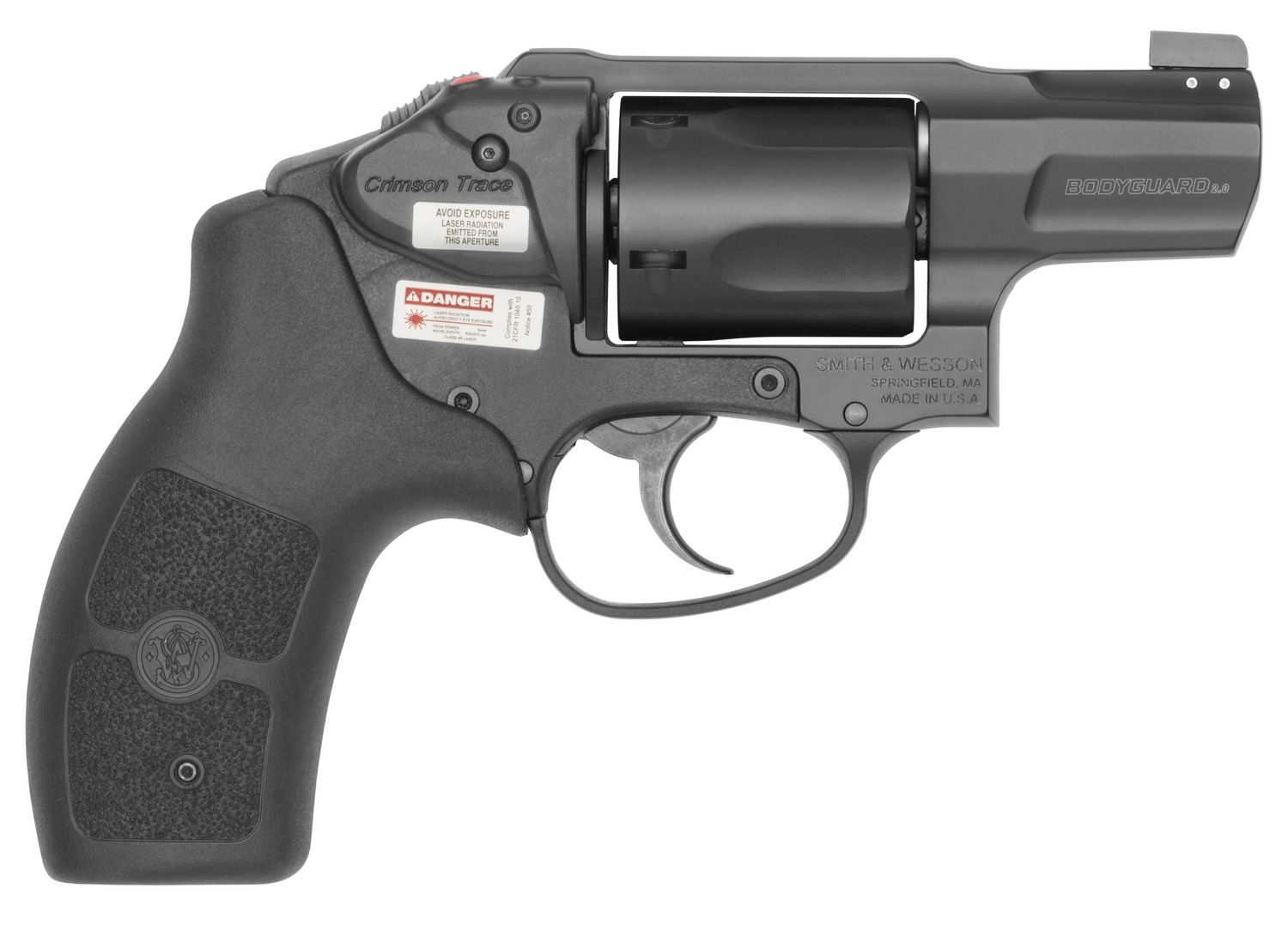 Smith & Wesson Bodyguard 2.0 Double Action Only 1.875 in Black, 5 Rounds