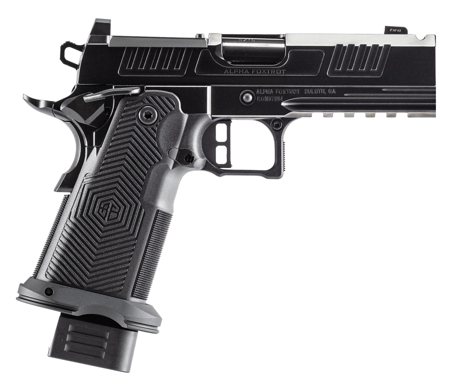 ALPHA FOXTROT AF1911 Romulus 9mm Luger 4.25 in Barrel Semi-Auto Handgun