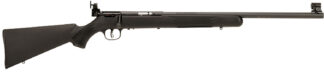 Savage Mark I FVT .22 LR Bolt Action Rifle, 21 in Heavy Barrel, 1 Round, Black Synthetic Stock